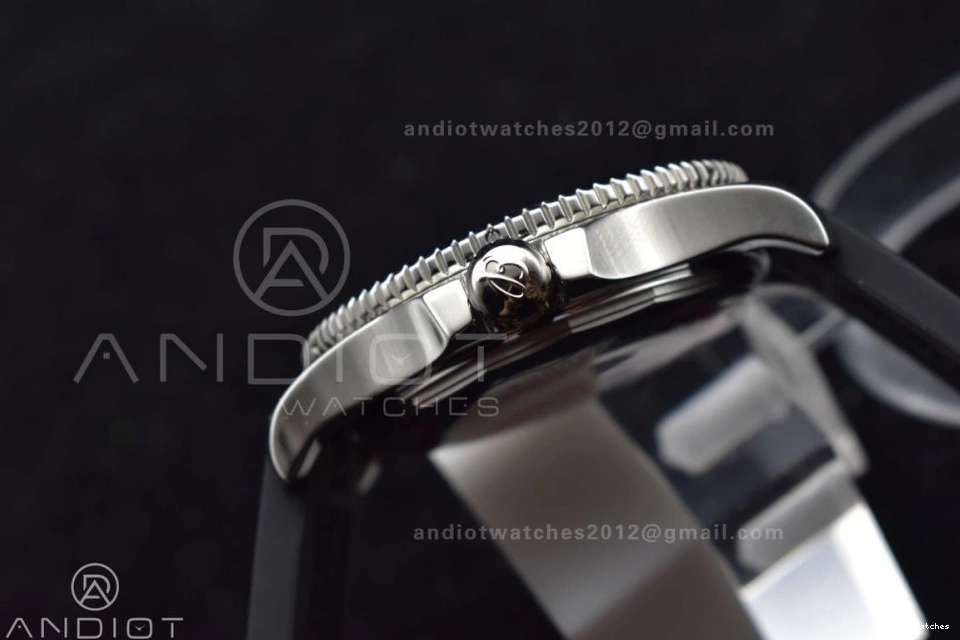 GoodFit On Best 1167 Automatic Edition Rubber TF Bezel 1:1 Strap Black A 44 Dial Black Superocean Black 1116